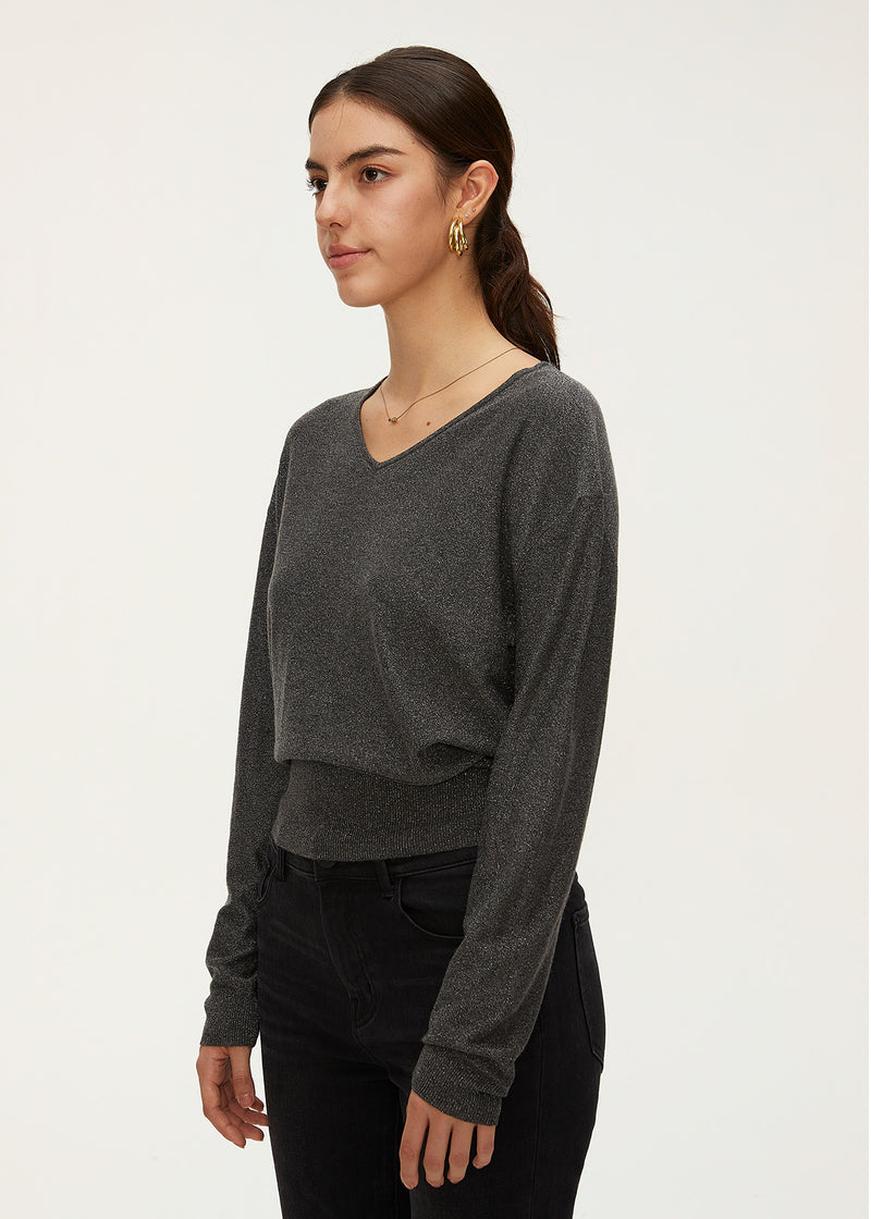 Women's Lambswool Glitter Sweater