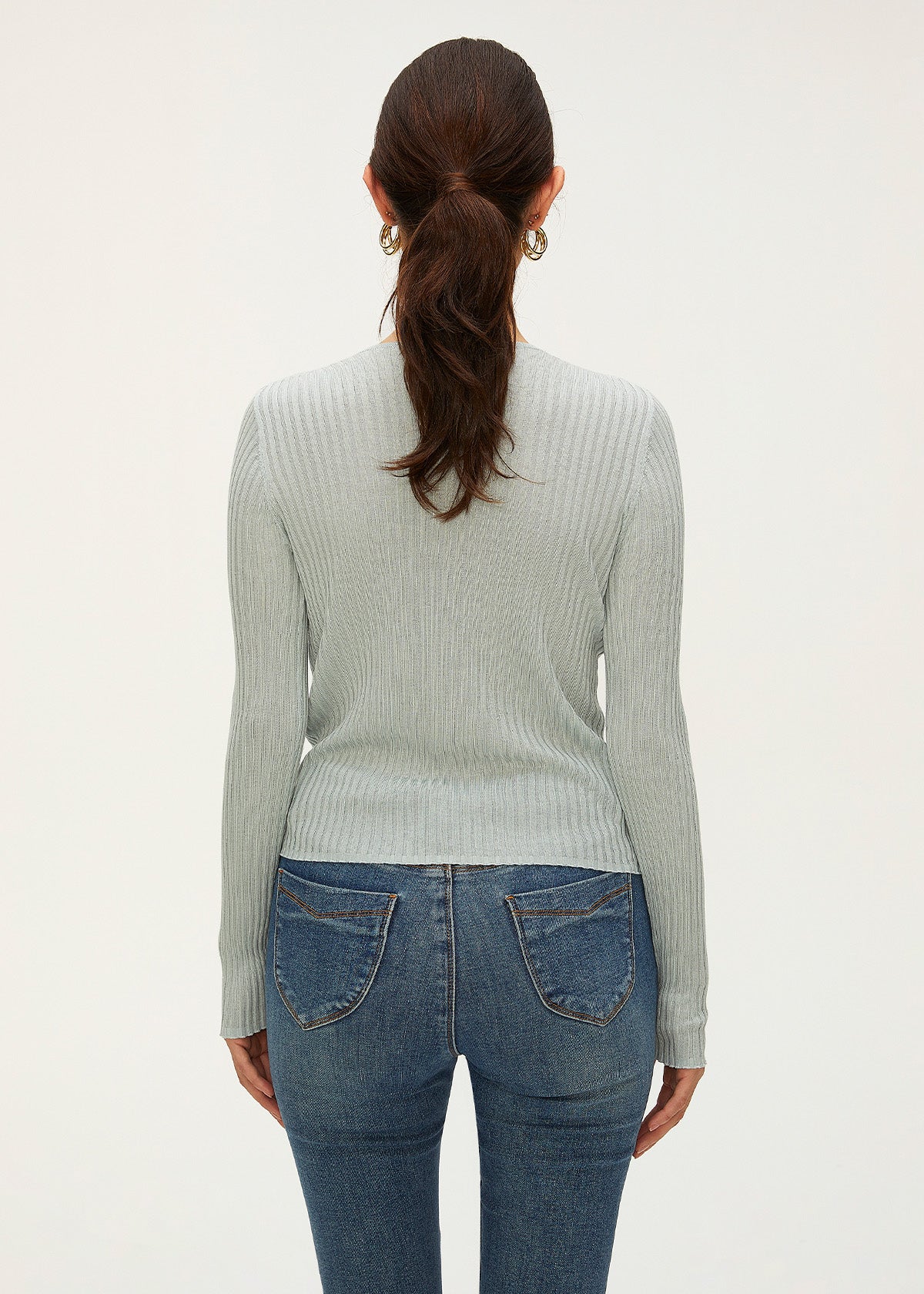 Women's Tencel Slim Knit Top