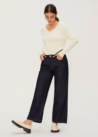 Women's Mid Rise Straight Jeans