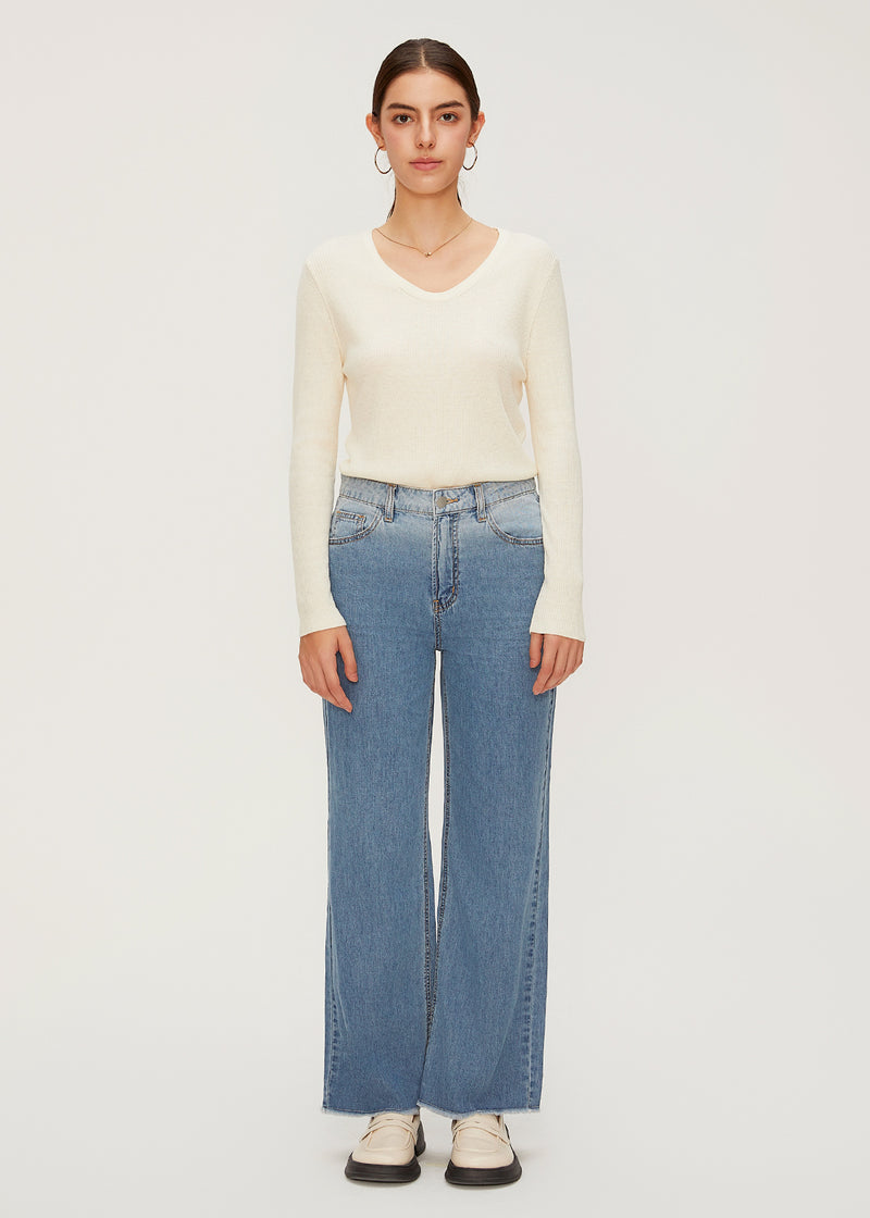 Women's Mid Rise Straight Jeans