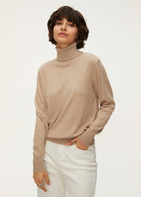 Women's Turtle Neck Lambswool Sweater