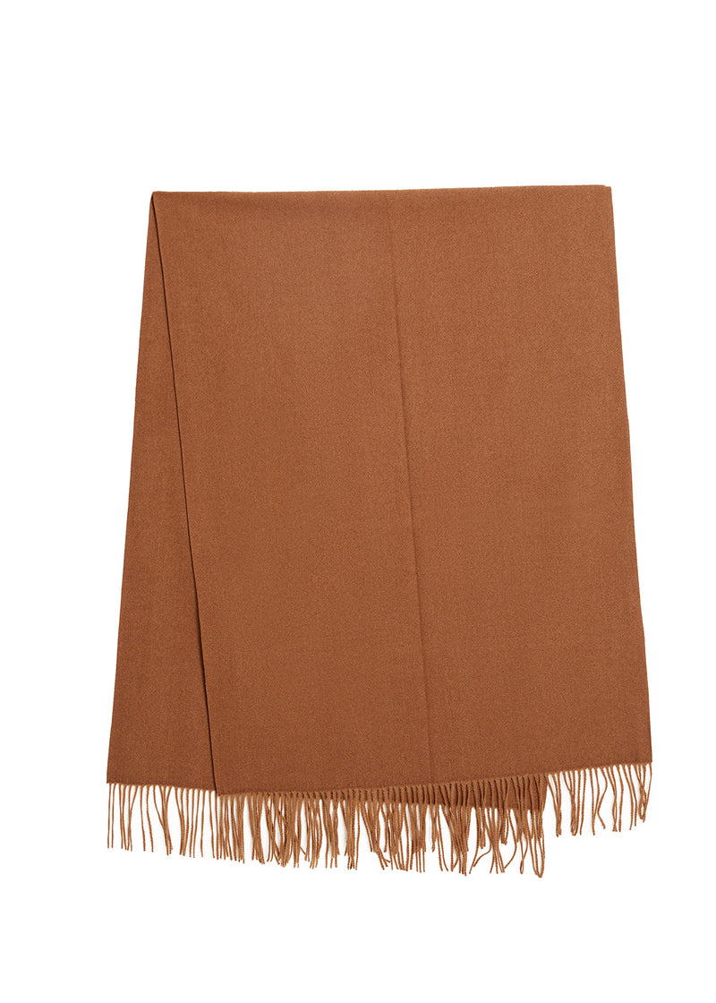 Fringed Soft Wide Scarf