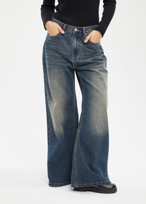 Women's Cotton Baggy Jeans