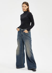 Women's Cotton Baggy Jeans