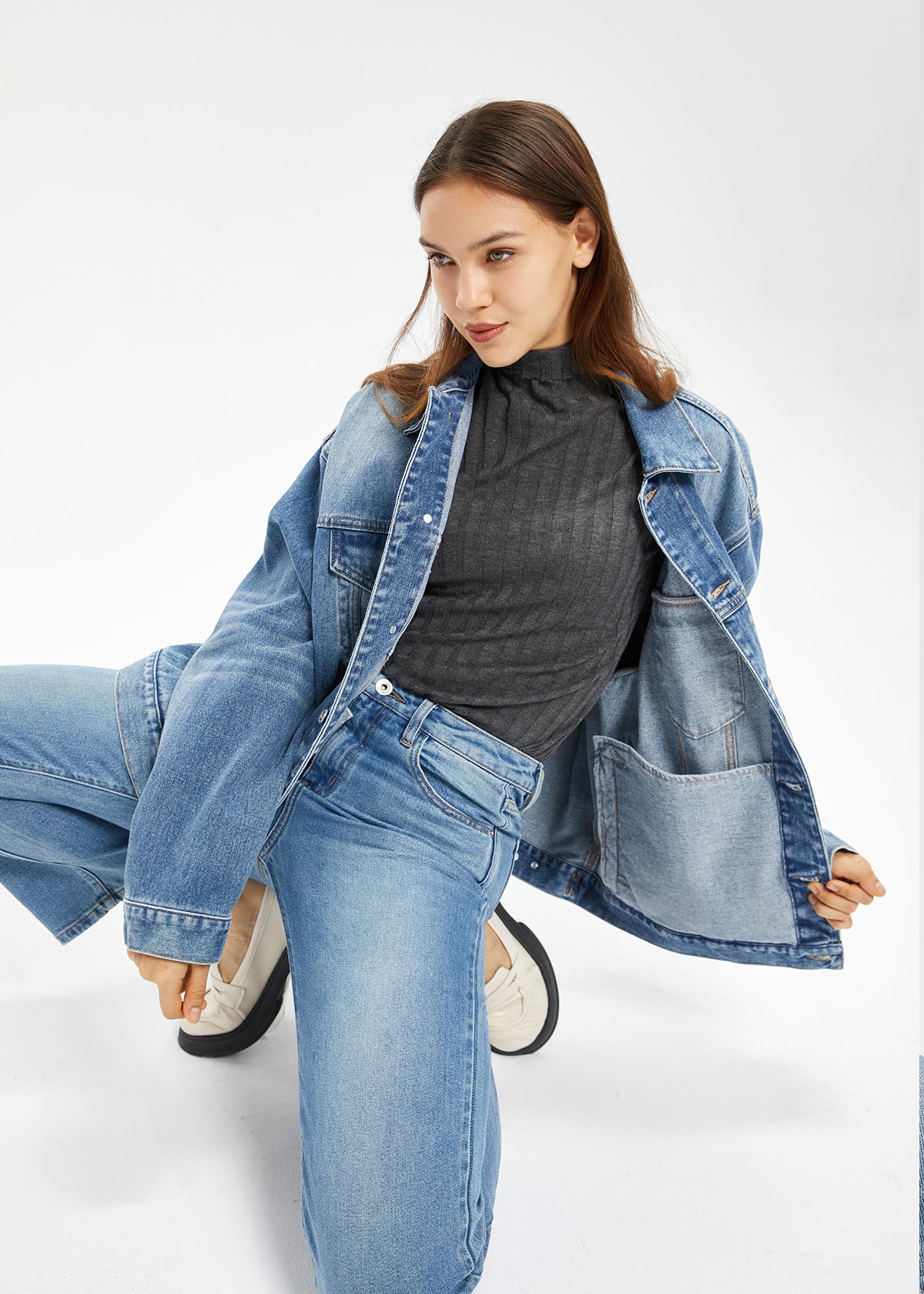 Women's Oversize Denim Jacket