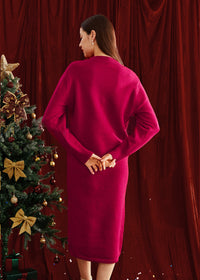 Women's H-Line Loose Sweater Dress