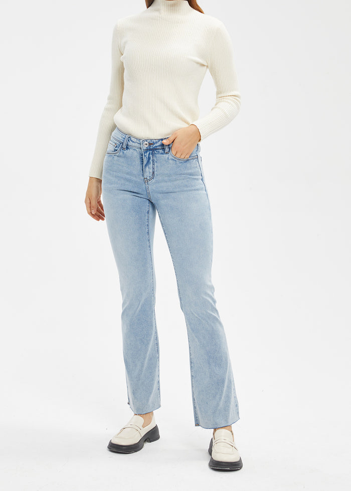 Women's Low Rise Flare Jeans