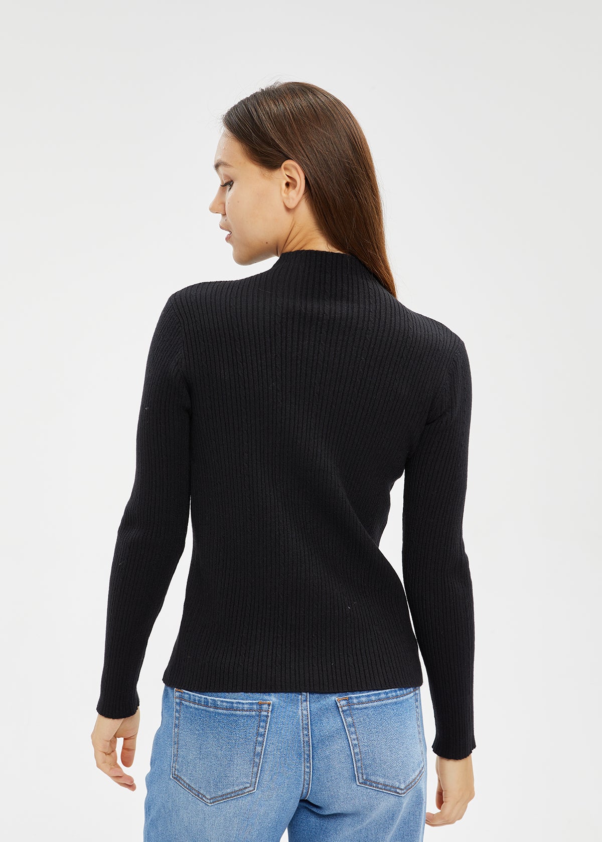 Women's Mock Neck Sweater