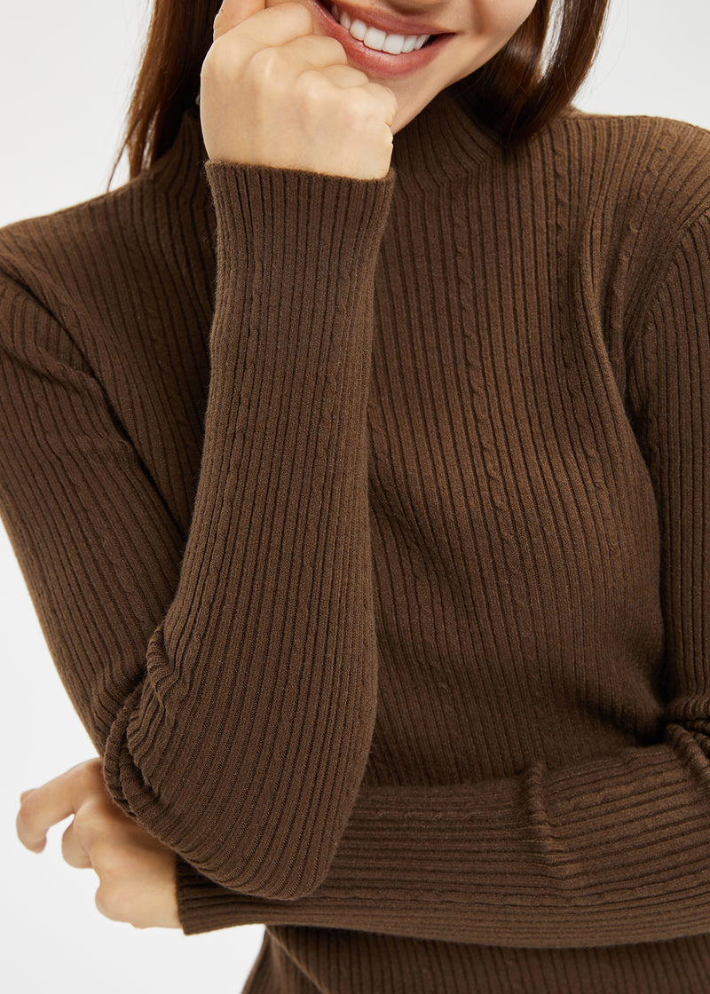 Women's Mock Neck Sweater