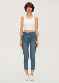 Women's Mid Rise Skinny Jeans