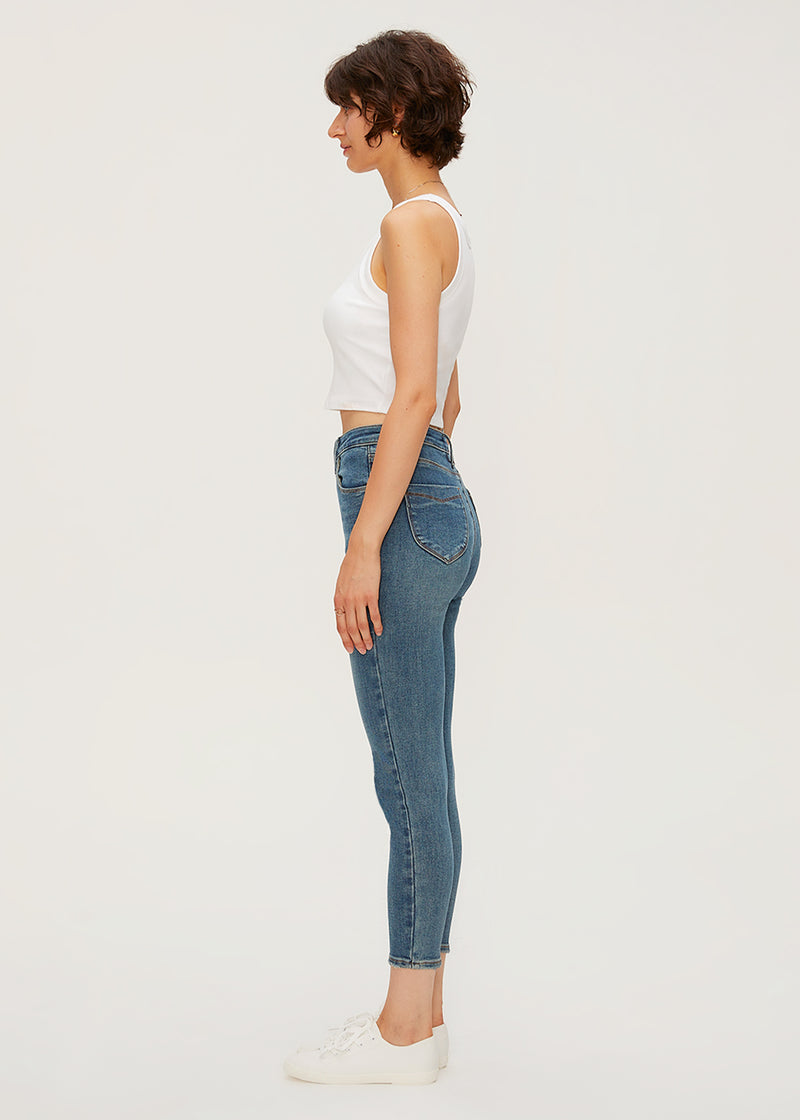 Women's Mid Rise Skinny Jeans