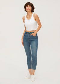 Women's Mid Rise Skinny Jeans