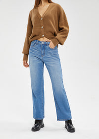 Women's Mid Rise Straight Jeans