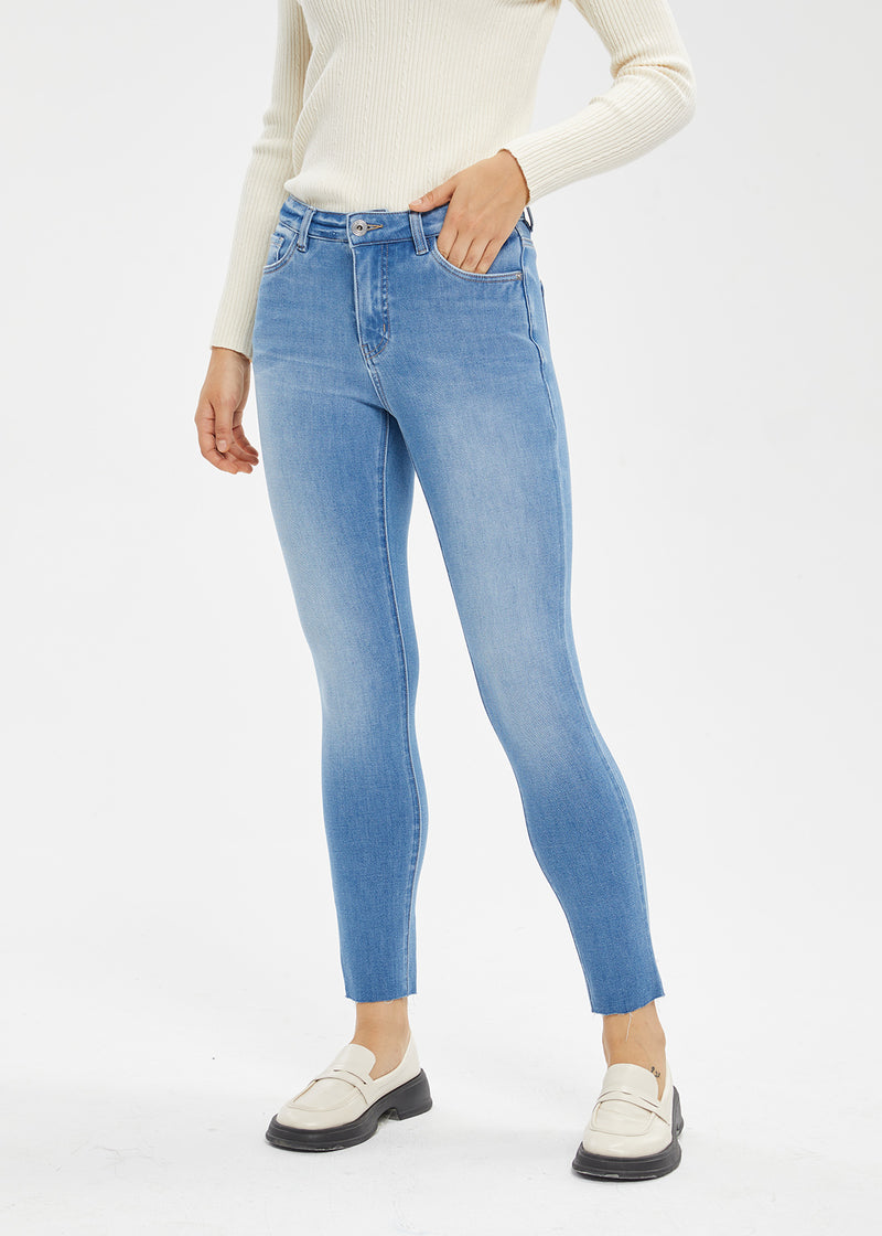 Women's Mid Rise Skinny Jeans