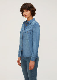 Women's Cotton Denim Blouse