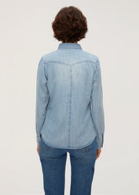 Women's Tencel Denim Blouse