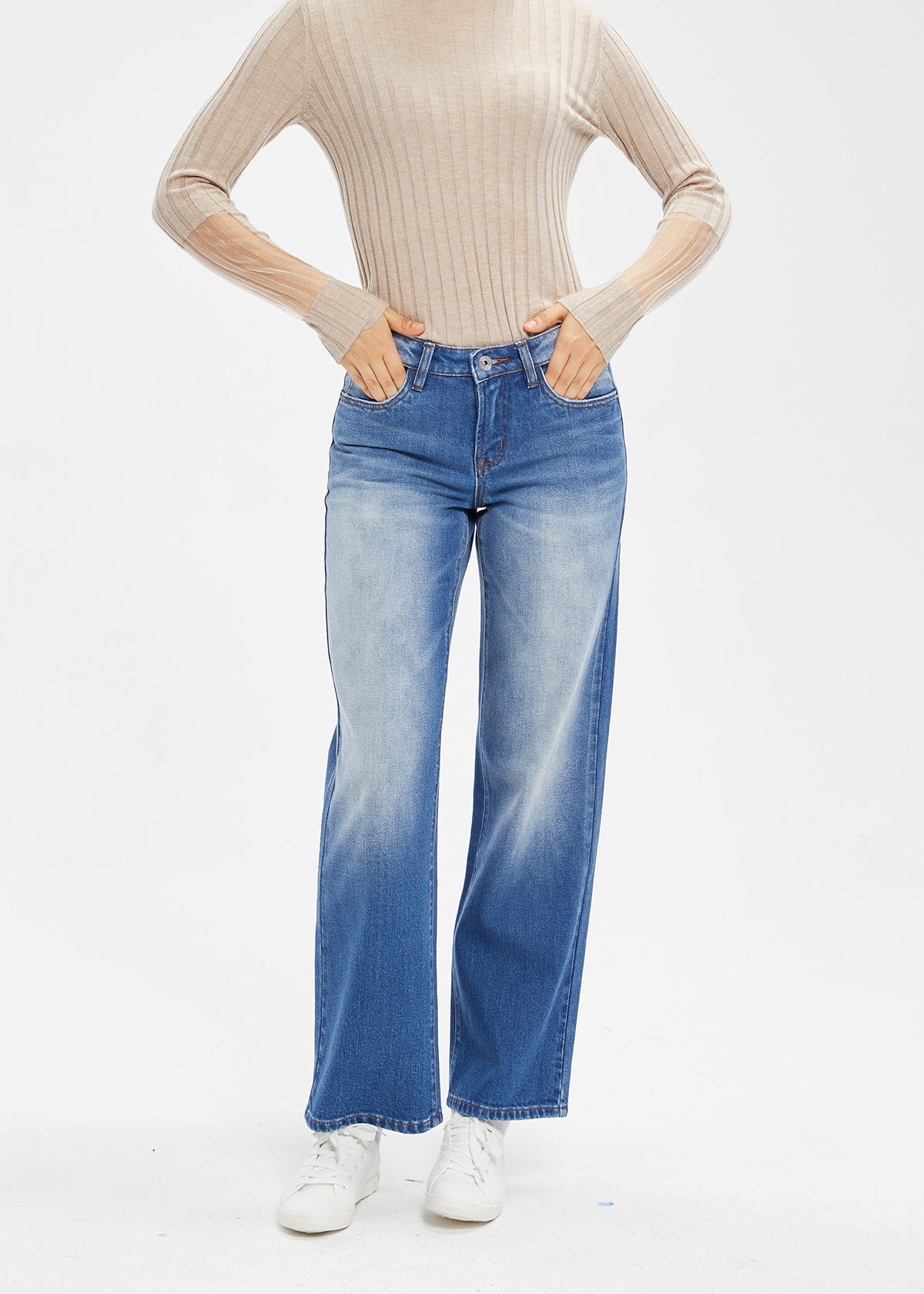 Women's Low Rise Loose Jeans