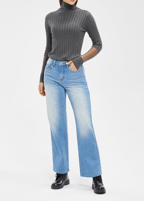 Women's Mid Rise Loose Jeans