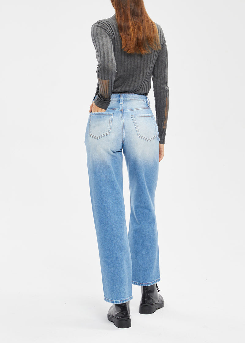 Women's Mid Rise Loose Jeans