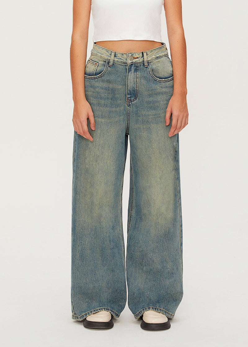 Women's Wide Leg Baggy Jeans