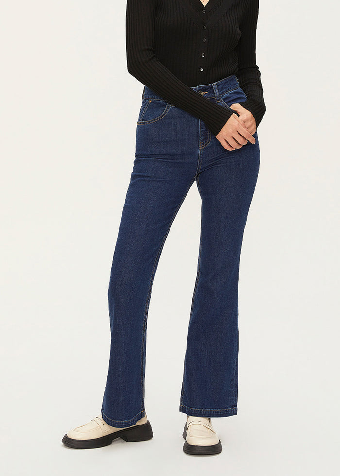 Women's Mid Rise Flare Jeans