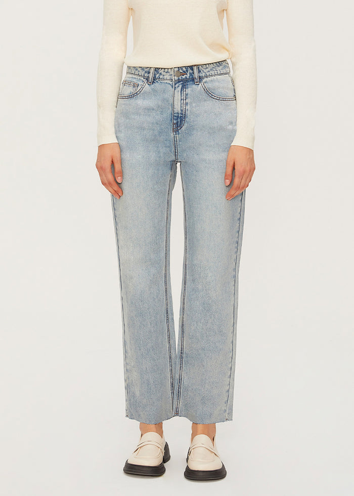 Women's Tencel Straight Jeans