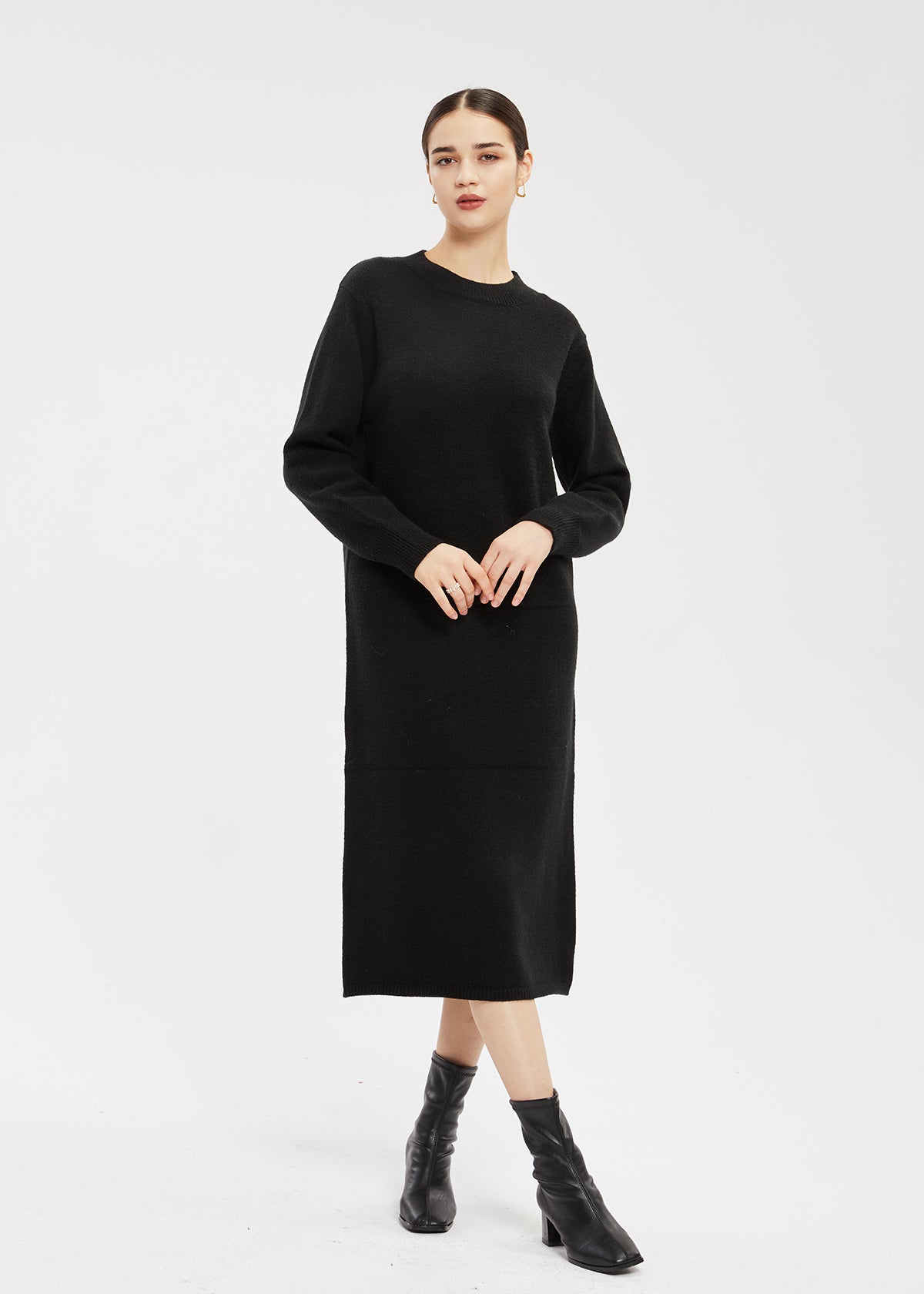 Women's H-Line Loose Sweater Dress