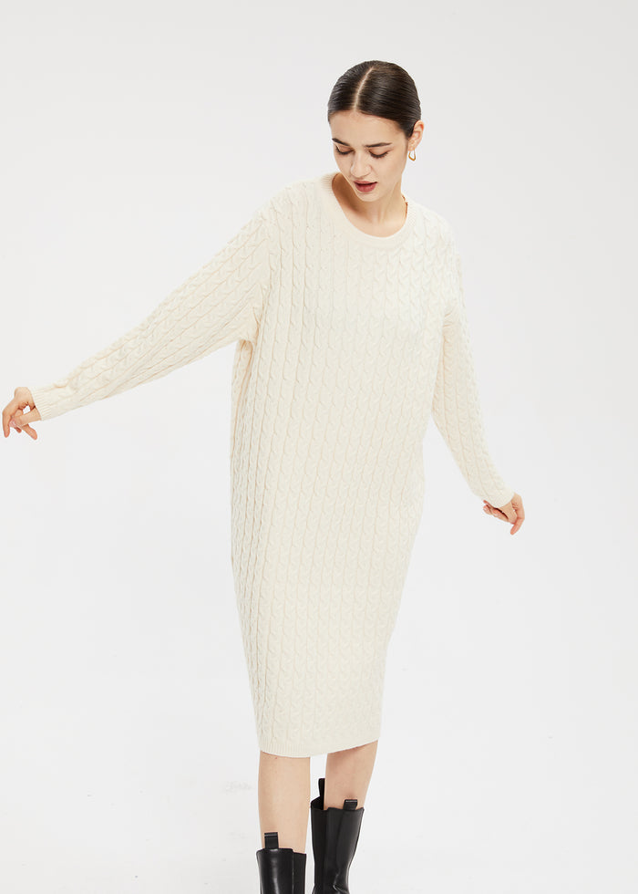 Women's Twist Sweater Dress