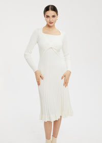 Women's Interlace A-Line Knit Dress