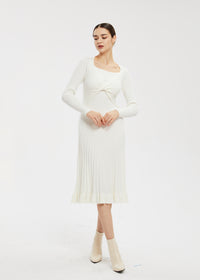 Women's Interlace A-Line Knit Dress