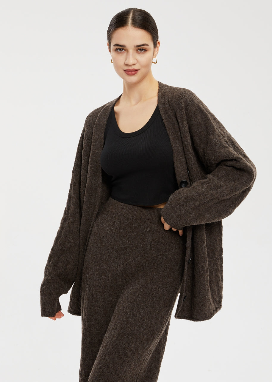 Women's Twist Cardigan Sweater